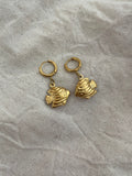 Boucles d’oreilles poissons dorés