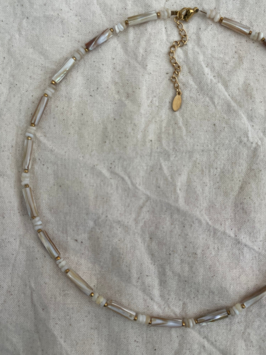 Collier de perles longues
