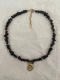 Collier coquillage escargot