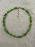 Collier unisexe vert