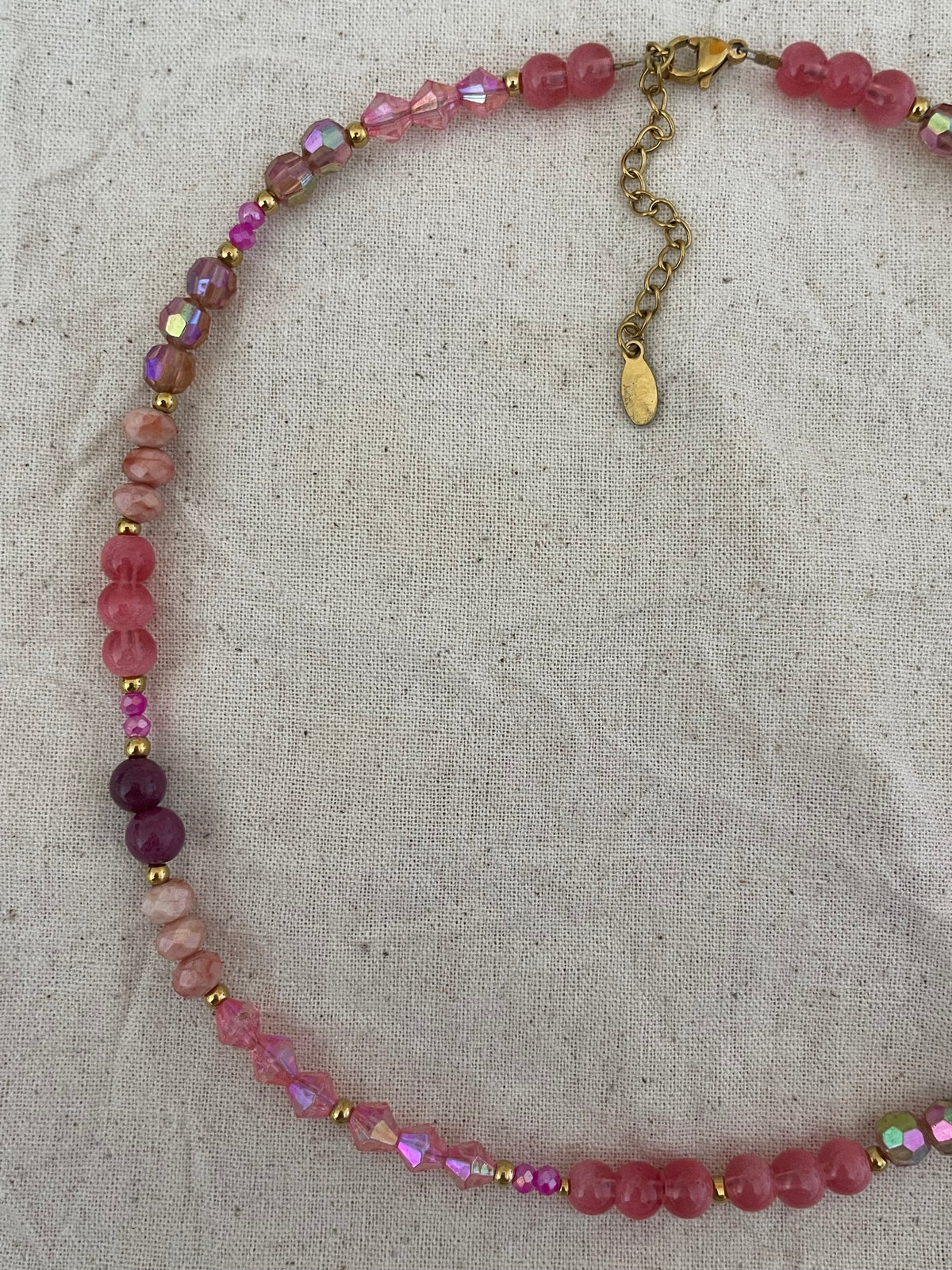 Collier rose