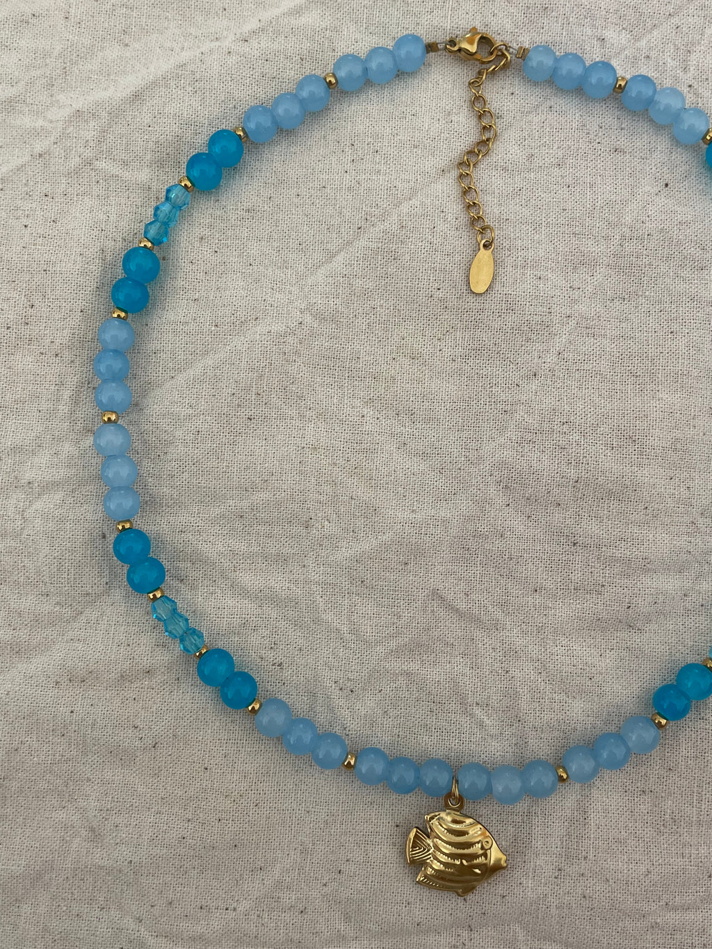 Collier pendentif poisson