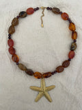 Collier maximaliste étoile de mer