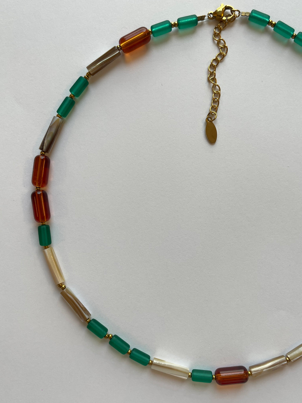 Collier perles longues
