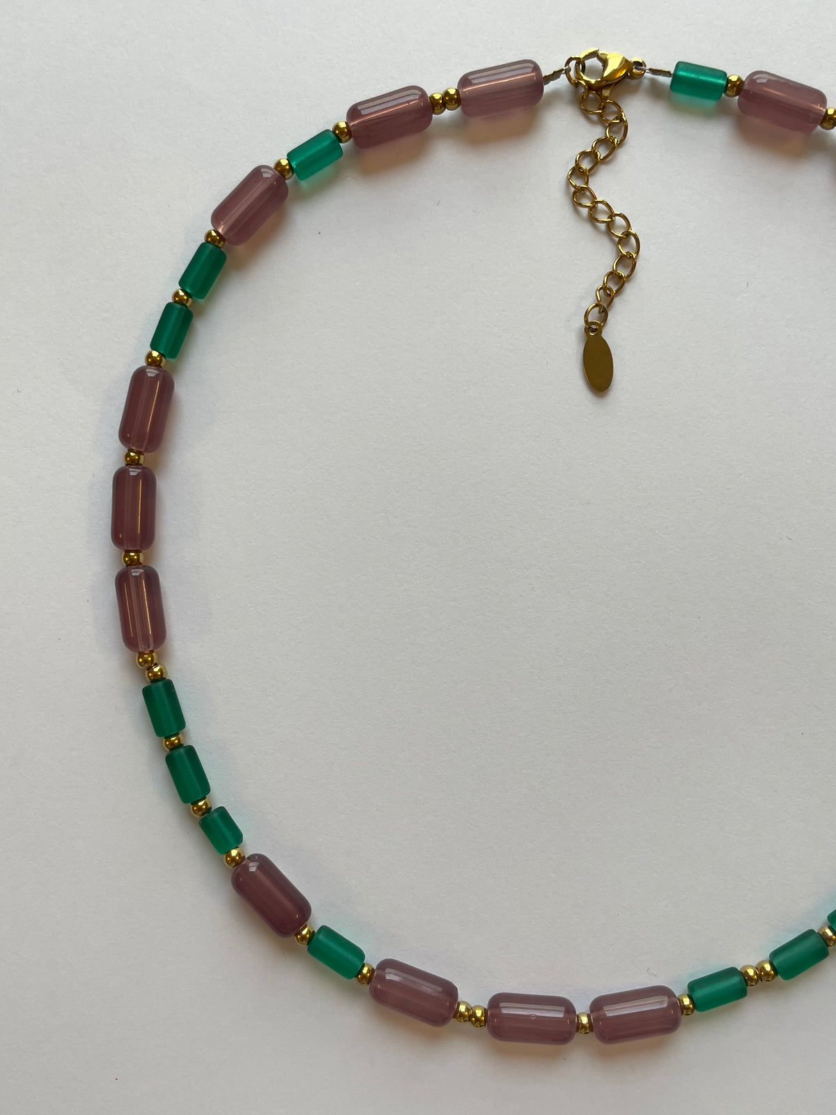 Collier perles longues