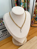 Collier poisson blanc