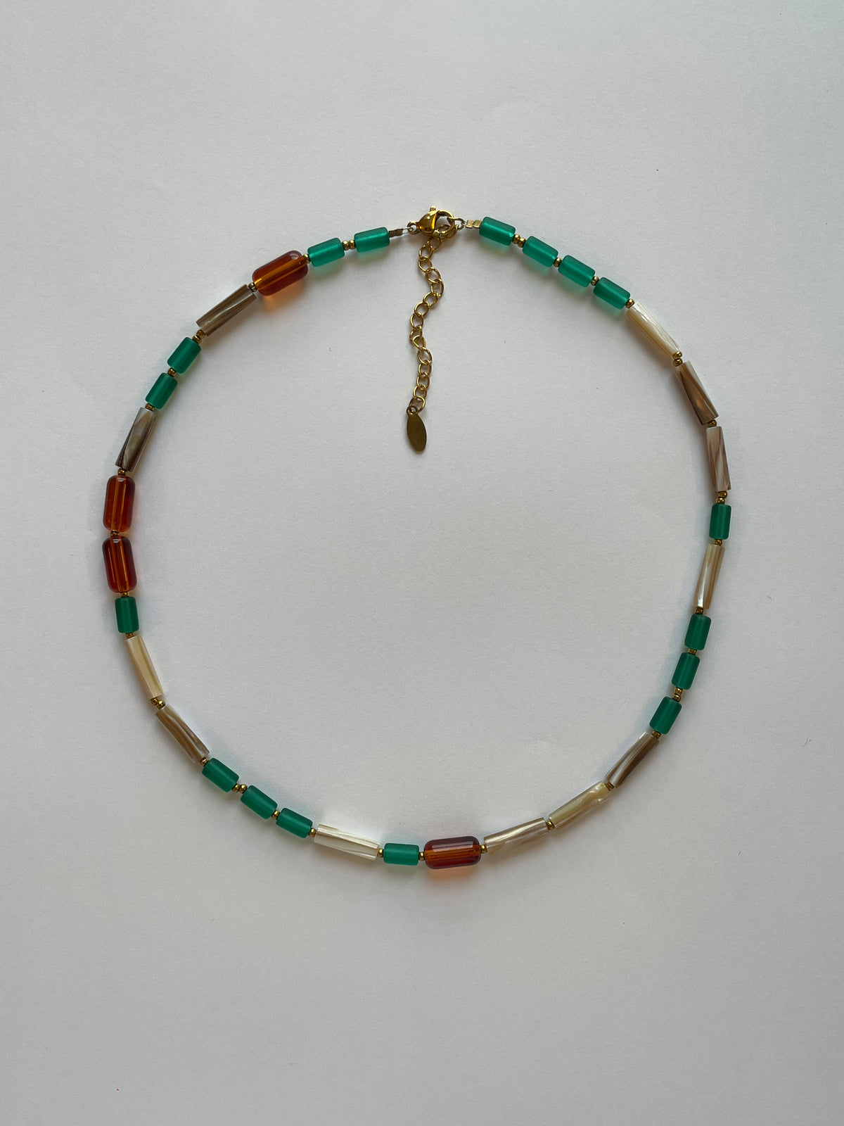 Collier perles longues