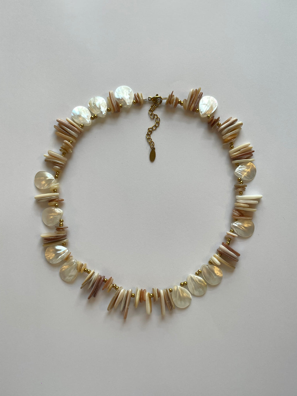 Collier nacre et corail
