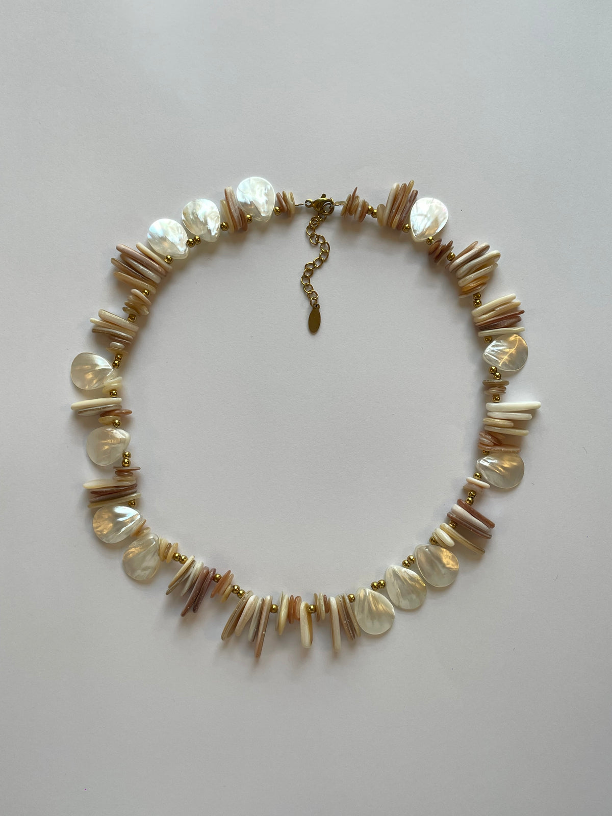Collier nacre et corail