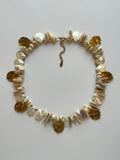 Collier nacre et pampilles